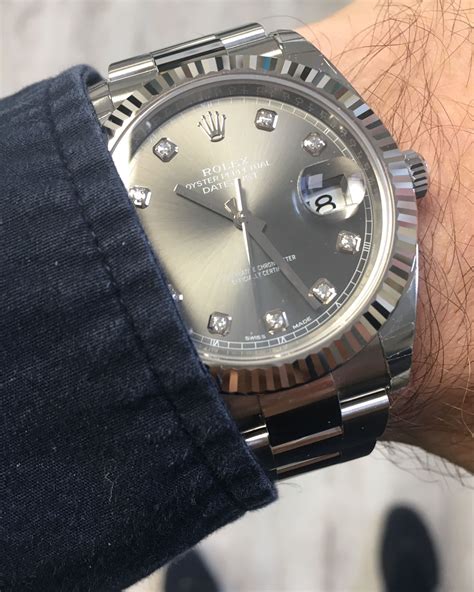 best clone rolex datejust|rolex datejust rhodium dial review.